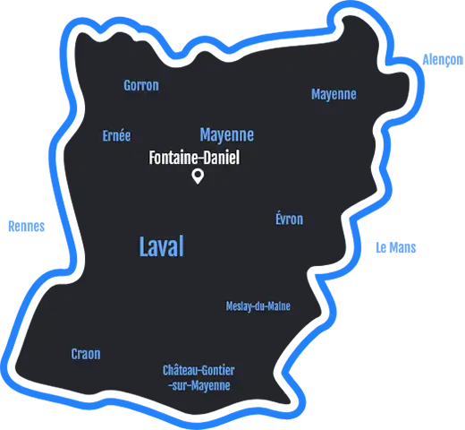 Carte de Mayenne