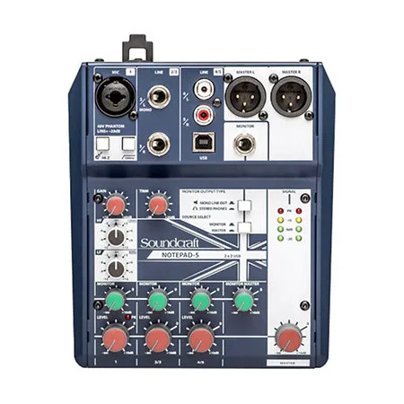 Console de mixage Soundcraft Notepad 5