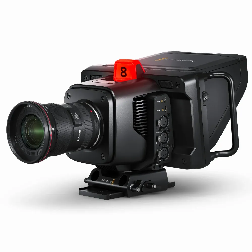 Caméra Blackmagic Studio 6K Pro pour la captation de convention d'entreprise en Mayenne