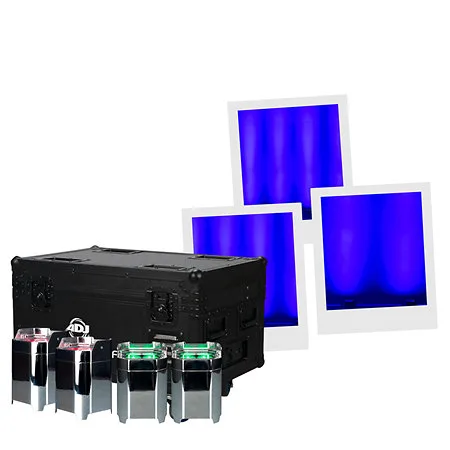 ADJ Mirage Q6 Pak – IP65 sur batterie